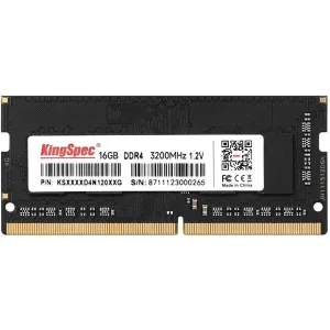 Оперативная память KingSpec, DDR4, 16GB (1x16 GB), 3200 MHz, CL17, SO-DIMM KingSpec