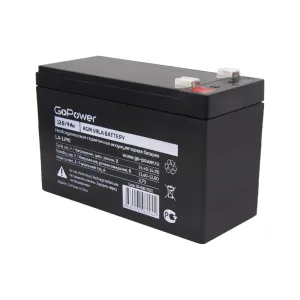 Аккумулятор свинцово-кислотный GoPower LA-1290 12V 9Ah (1/5) GoPower 00-00017022 GoPower