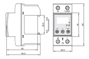 Реле контроля напряжения RD-MVL/40 Reletek