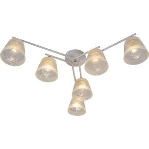 Люстра Constance 3155-306 6хЕ27 60Вт модерн Rivoli Б0059261 Rivoli