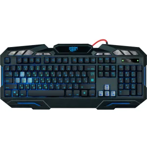 Клавиатура проводная Defender Doom Keeper GK-100DL RU, USB, черный DEFENDER
