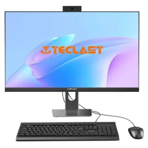 Моноблок Teclast T24 Air 23.8" Full HD i5 14450HX (2.4) 32Gb SSD 1Tb UHDG CR Windows 11 Pro GbitEth WiFi BT 120W клавиатура мышь Cam черный 1920x1080 TECLAST