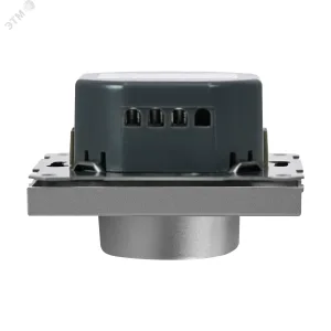 Светорегулятор поворотно-нажимной (диммер) ArtGallery LED RC 400Вт механизм алюм. SE GAL000323 Systeme Electric