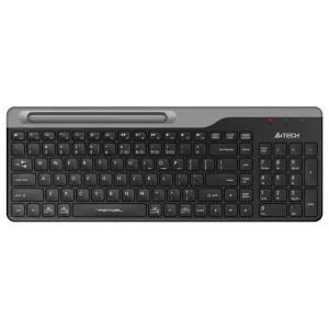 Клавиатура беспроводная A4Tech Fstyler FBK25, USB, Bluetooth/Радиоканал, черный/серый A4Tech