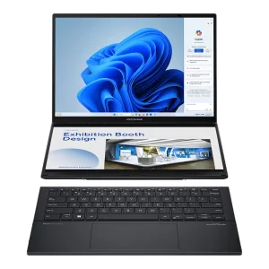 Ноутбук ASUS Zenbook Duo 2025 UX8406CA-QL345X/14"/OLED/Intel Core Ultra 7 255H/32Gb/1Tb SSD/Intel Arc/Windows 11 Pro/серый/1.65kg ASUS