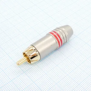 RCA276 Gold штырь RG6 