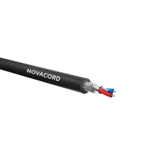 NOVACORD DMX 2x0,34 SS PVC Кабель микрофонный для аналоговых и цифровых аудио сигналов AES/EBU Novacord DMX 2x0.34 SS PVC Novacord