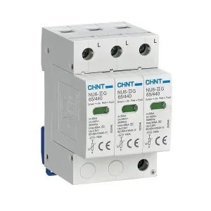 CHINT Ограничитель имп. перенапр. NU6-IIG 3Р In=15kA Uc=440B Im=40kA (R) CHINT