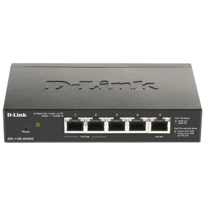 Коммутатор D-Link EasySmart L2 DGS-1100-05PDV2/A1A D-Link