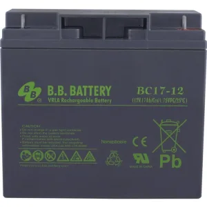 Батарея для ИБП B.B. Battery BC 17-12 (12V 17Ah) B.B. Battery