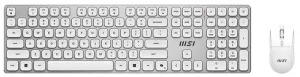 Комплект клавиатура и мышь MSI FORGE K210 W COMBO WHITE RU MSI
