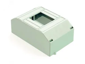 Корпус навесной ЩРН-П-2/4 12.5х7.8х5.8 2-4мод. IP30 пластик. бел. 31031DEK DEKraft