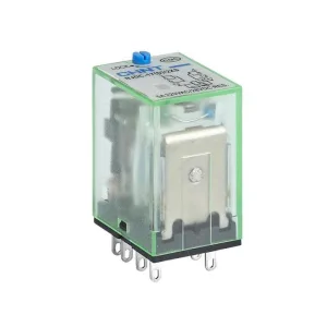 Реле промежуточное с кнопкой тестирования NJDC-17(D)/2Z 2 конт. с инд. LED 10А AC 220В CHINT 651044 CHINT