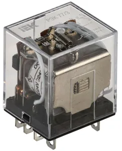 Реле РЭК 77-3 10А 24В DC IEK RRP10-3-10-024D ONI