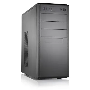 Корпус Foxline FL-886-FL500R-U32, Midi-Tower, чёрный, БП 500 Вт Foxline