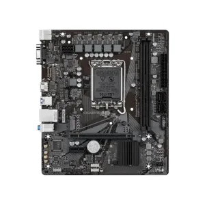 Материнская плата GIGABYTE H610M H V2, LGA1700, Intel H610, 2xDDR5, 4xSATA, 1xM.2, 1xPCIe 4.0 x16, HDMI, D-Sub, 1x1Gb LAN, 3x3.5 мм, 7.1, microATX Gigabyte