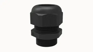Кабельный ввод  DDL-M25P (black) Degson