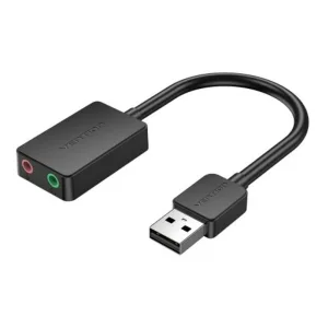 Внешняя звуковая карта Vention USB Черная Vention CDYB0 Vention