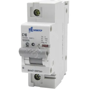 ВА47-100Про, 1P, 63A, Icu-10kA, х-ка С 7000308 КОНТАКТОР(группа Legrand)