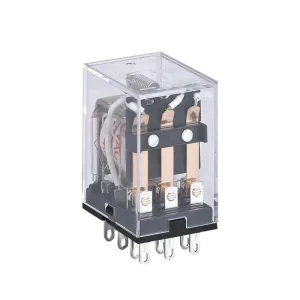 Реле промежуточное JZX-22F(D) 3 конт. с инд. LED 5А 24В AC CHINT 285356 CHINT