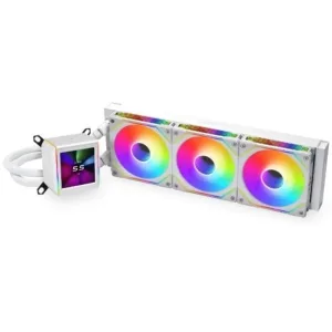 Система жидкостного охлаждения Lian-Li Galahad II LCD 360 SL-INF ARGB G89.GA2ALCD36INW.00 белый 120мм алюминий+медь 1200rpm 29db 4-pin Lian Li