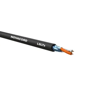 Кабель инсталляционный Novacord DMX SLIM PRO 2xAWG24 LSLTx Novacord