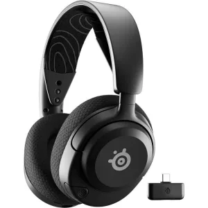 Гарнитура SteelSeries Arctis Nova 5 чёрный, беспроводная, радиоканал, до 60 ч, совместимость с PS5 Steelseries