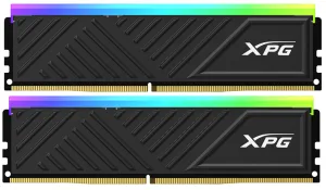 Оперативная память ADATA SPECTRIX D35G DDR4 DIMM 32GB 3200MHz 2*16GB 16-20-20 BLACK DUAL TRAY RGB AX4U320016G16A-DTBKD35G ADATA
