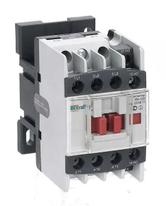 Контактор КМ-103 12А кат. 380В AC 1НО+1НЗ AC-3 22109DEK DEKraft