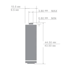 Элемент питания солевой AA/R6 1.5В R6SR4 SR4 (уп.4шт) 12441 Ergolux