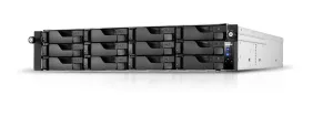 Сетевой накопитель ASUSTOR AS6512RD 12Bay/Intel Atom C3538, 2.1GHz/8Gb DDR4/noHDD,LFF(HDD,SSD),/2x1GbE(LAN)/4xUSB3.2; 90IX01M0-BW3S00 Asustor