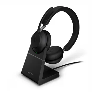 Гарнитура Jabra Evolve2 65 чёрный, беспроводная, Bluetooth, до 37 ч Jabra