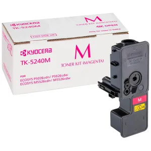 Картридж лазерный Kyocera TK-5240M (1T02R7BNL0) пурпурный для P5026cdn/cdw, M5526cdn/cdw 3000 стр. Kyocera