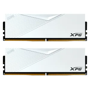 Оперативная память ADATA LANCER DDR5 DIMM 32GB 6400MHz 2*16GB 32-39-39 1.4V WHITE DUAL COLOR BOX AX5U6400C3216G-DCLAWH ADATA