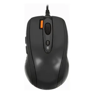 Мышь проводная A4Tech N-70FX черный, 1600 dpi, USB Type-A, кнопки - 7 A4Tech