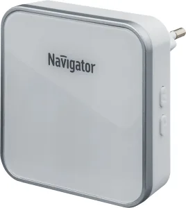 ЗВОНОК ЭЛЕКТРИЧЕСКИЙ NDB-D-AC06-1V1-WH 80509 Navigator