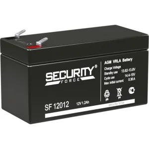 Батарея SECURITY FORCE серия SF Security Force SF 12012 (12V / 0.3Ah) Энергон