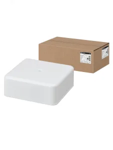 Коробка распаячная КР 75х75х28 ОП белая IP40 SQ1401-0205 TDM ELECTRIC