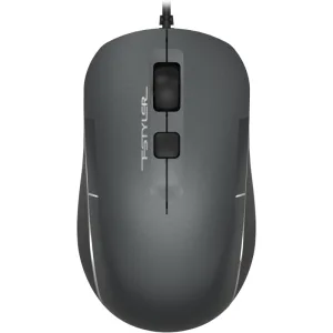 Мышь проводная A4Tech Fstyler FM26 серый, 1600 dpi, USB Type-A, кнопки - 4 A4Tech