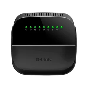 Роутер беспроводной D-Link DSL-2640U/R1A ADSL2+ черный ANNEX А D-Link