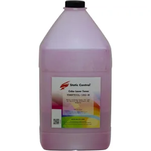 Тонер Static Control TRMPTCOL-1KG-M пурпурный флакон 1000гр. для принтера HP CLJCP1515/Canon MF8330 Static Control