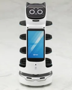 Сервисный робот-доставщик PuduRobotics модели BellaBot Pro белый Pudu Robotics