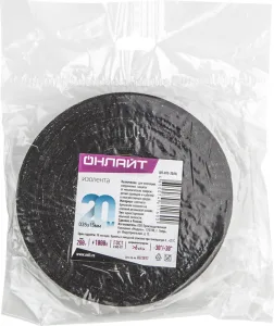 Изолента ХБ 15мм (рул.20м) 61 160 OIT-H15-20/BL 200г 61160 Онлайт