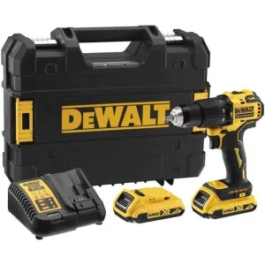 Дрель-шуруповерт DeWalt DCF809D2T-QW, 18 В, 2 Ач, 190 Нм, бесщеточный, ударный DeWalt