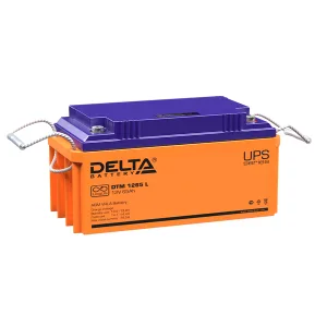 Аккумуляторная батарея Delta Аккумуляторная батарея для ИБП DTM 1265 L (12V / 65Ah) AGM Delta Battery