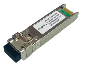 Oптический SFP модуль OSNOVO SFP-S2LC23-10G-1550-1550 Оптический SFP+ Модуль 10G. Single Mode 10 Гбит/c. 2LC 23дБ до 80км Tx:1550/Rx:1550 DDM 0…+70°С. OSNOVO