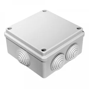 Коробка расп. для о/п 100x100x50 6 вводов IP55 40-0300 40-0300 Промрукав Промрукав