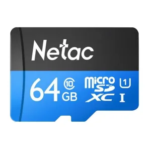 Флеш карта microSDHC 64Gb Netac P500 NT02P500STN-064G-S (без SD адаптера) 80Mb/s NETAC