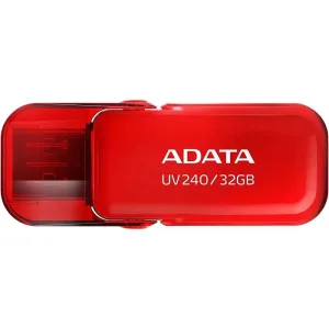 Флешка USB ADATA UV240 (AUV240-32G-RRD), 32Gb, USB 2.0, R/W 15/5, красный ADATA