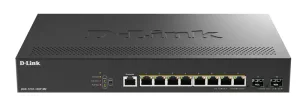 Коммутатор D-Link DGS-1210-10XP/ME/C1A, 8×1 Гбит/с + 2×10 Гбит/с SFP+, управляемый D-Link